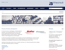 Tablet Screenshot of infraconsult.ch